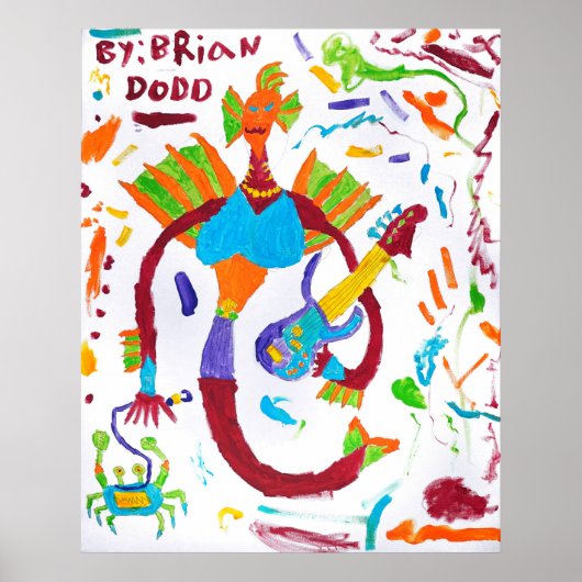 Violet Razorfin Poster (Vorne)