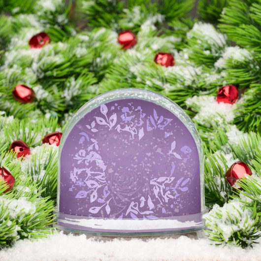 Violet Rose Schneekugeln (Weihnachten)