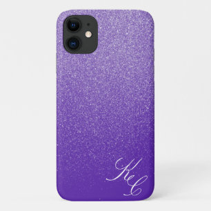 Violet Shimmer Staub Personalisierte Telefonzelle Case-Mate iPhone Hülle