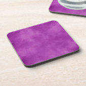 Violet Sky Plastic Getränkeuntersetzer (Linke Seite)