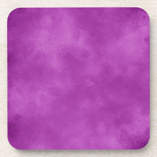 Violet Sky Plastic Getränkeuntersetzer (Vorderseite)