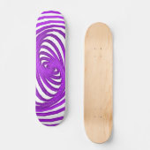 Violet Spiral Graphics: Individuelle Skateboards (Vorderseite)