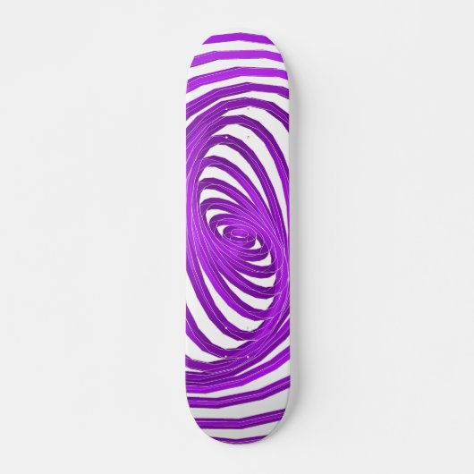 Violet Spiral Graphics: Individuelle Skateboards (Vorne)