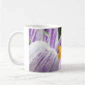 Violet Spring Crocus Kaffeetasse (Links)