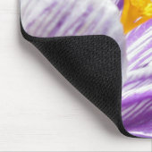 Violet Spring Crocus Mousepad (Ecke)