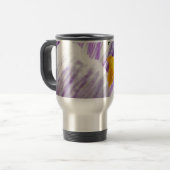 Violet Spring Crocus Reisebecher (Vorderseite Links)