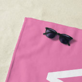 Violet Strandtuch (Beispiel)