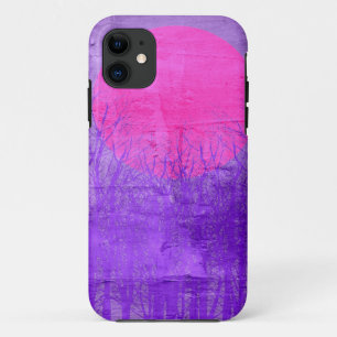 Violet Sunset   Abstrakte Malerei Case-Mate iPhone Hülle