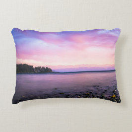 Violet Sunset Pillow Dekokissen