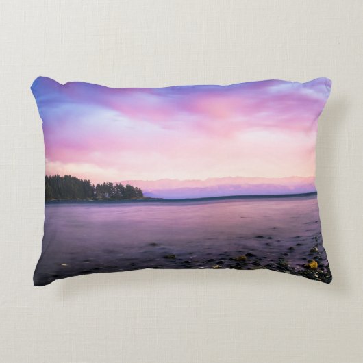 Violet Sunset Pillow Dekokissen (Vorderseite)