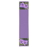 Violet Table Runner Kurzer Tischläufer (Vorderseite)