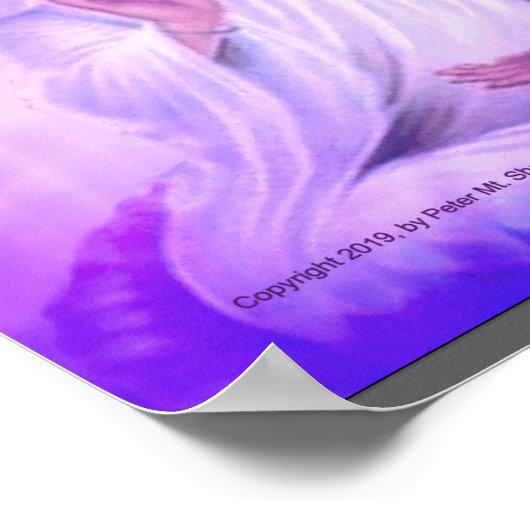 Violet Tara Poster (Ecke)