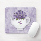 Violet Teapot Mousepad (Mit Mouse)