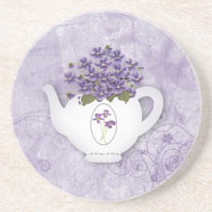 Violet Teapot Untersetzer