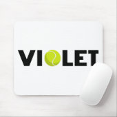 Violet Tennis Mousepad (Mit Mouse)