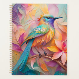 Violet Throated Songbird Fantasy Bird Planer