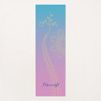Violet to Blue Mandala Yoga Mat Yogamatte