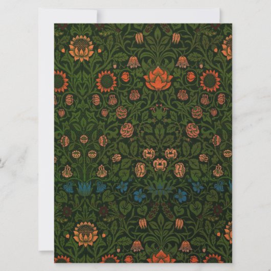 Violet und Columbine (von William Morris) Karte (Vorderseite)