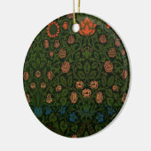 Violet und Columbine (von William Morris) Keramik Ornament (Links)