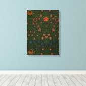 Violet und Columbine (von William Morris) Leinwanddruck (Insitu (Holzboden))