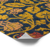Violet und Columbine von William Morris Poster (Ecke)