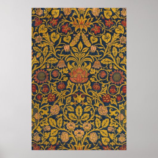 Violet und Columbine von William Morris Poster (Vorne)
