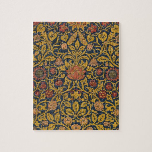 Violet und Columbine von William Morris Puzzle (Vertikal)