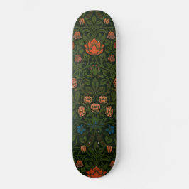 Violet und Columbine (von William Morris) Skateboard