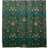 Violet und Columbine, William Morris Duschvorhang (Vorderseite)