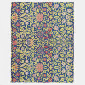 Violet und Columbine, William Morris Fleecedecke (Vorderseite)