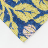 Violet und Columbine, William Morris Fleecedecke (Ecke)