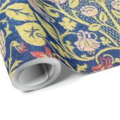 Violet und Columbine, William Morris Geschenkpapier (Rolleneckpunkt)