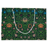 Violet und Columbine, William Morris Große Geschenktüte (Rückseite)