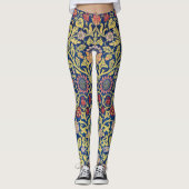 Violet und Columbine, William Morris Leggings (Vorderseite)