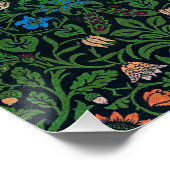 Violet und Columbine, William Morris Poster (Ecke)