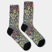 Violet und Columbine, William Morris Socken (Rechts)
