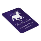 Violet Unicorn speichern das Datumsfenster Magnet (Rechte Seite)