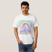 Violet Unicorn T-Shirt (Vorne ganz)