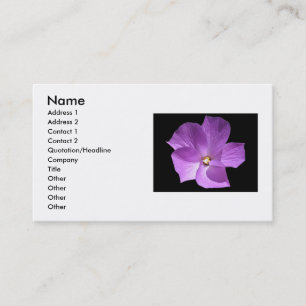 Violet-Visitenkarte Visitenkarte