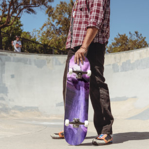 Violet-Wasserfall-Skateboard Skateboard
