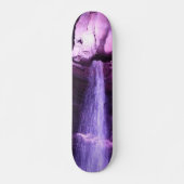 Violet-Wasserfall-Skateboard Skateboard (Vorne)