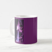 Violet-Wasserfall-Tasse Kaffeetasse (Vorderseite Links)