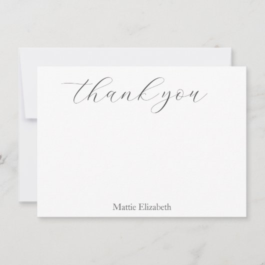 Violet Watercolor Butterfly Pattern Dankeskarte (Vorderseite)