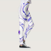 Violet Wave Leggings (Rechts)