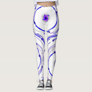 Violet Wave Leggings