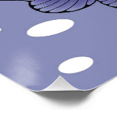 Violet Whimsy Poster (Ecke)