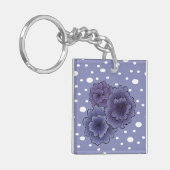 Violet Whimsy Schlüsselanhänger (Vorderseite links)