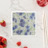 Violet Wildblume Cocktail Napkin Serviette (Beispiel)