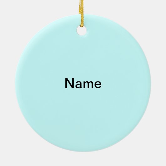 Violet Wing Serenity Keramik Ornament (Hinten)