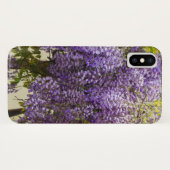 Violet Wisteria Blume Case-Mate iPhone Hülle (Rückseite (Horizontal))